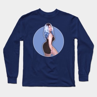 Blue hair ivetastic Long Sleeve T-Shirt